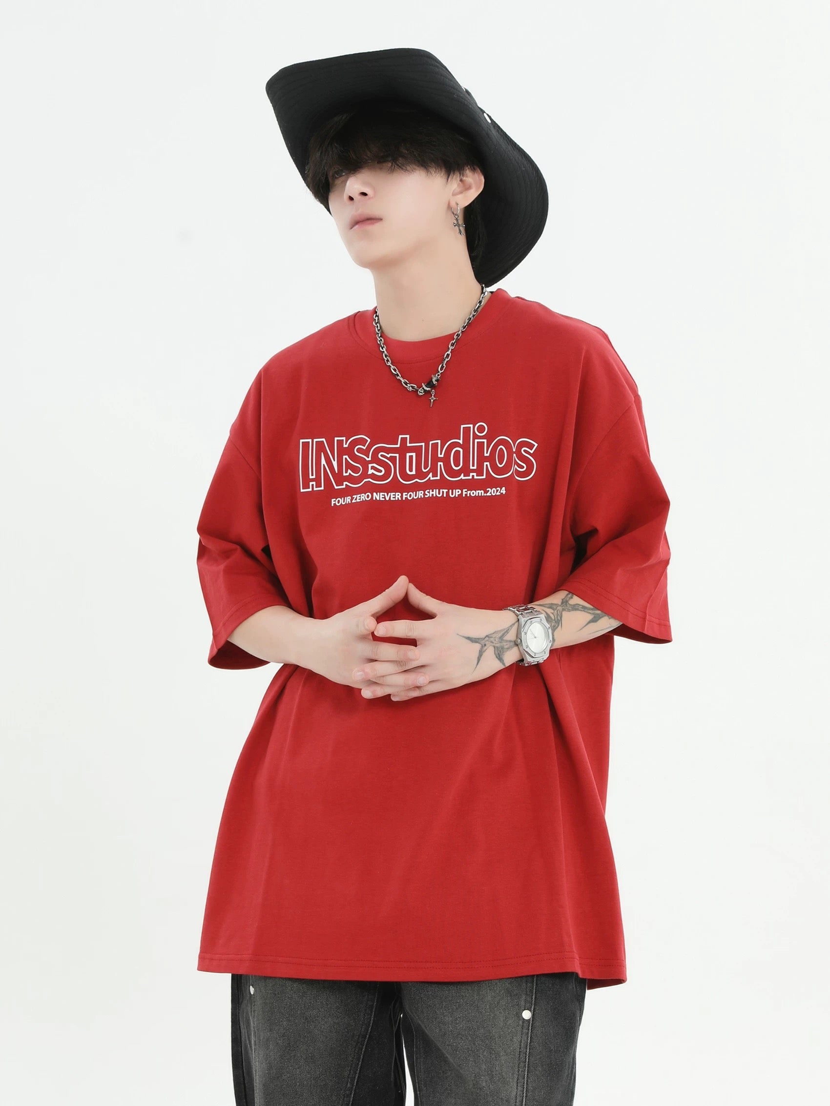 INS CLASS RED TEE