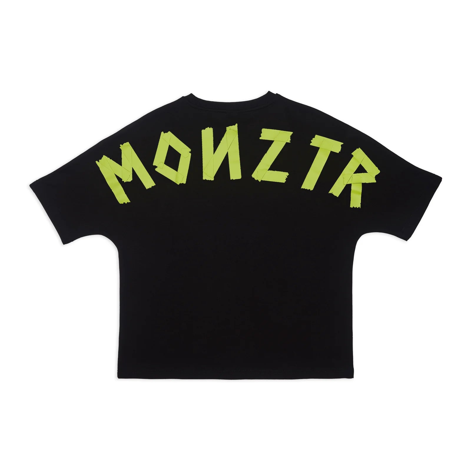 MONZTR TAPE TEE BLACK