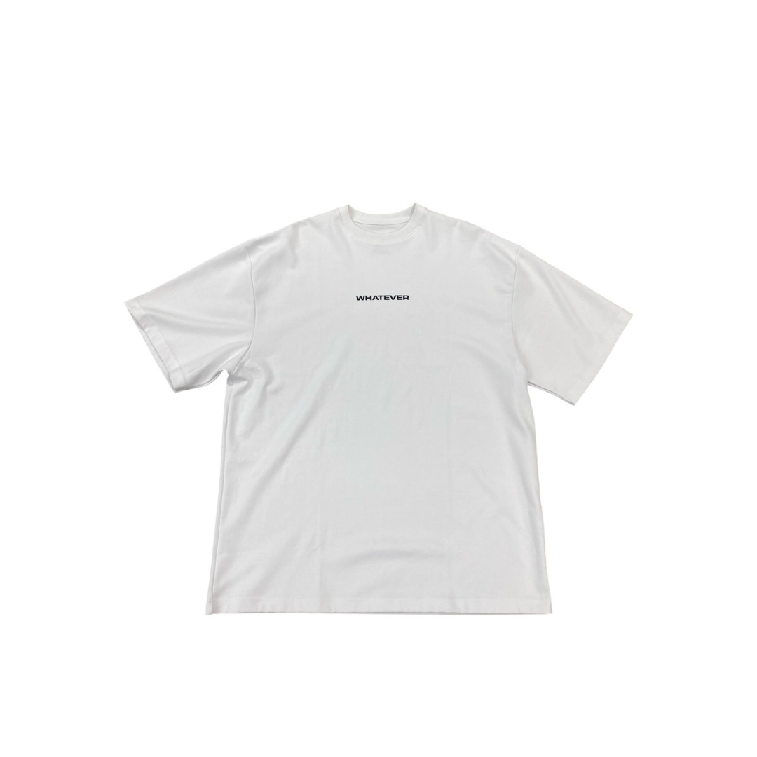 WHATEVER WASHED TAG WHITE
