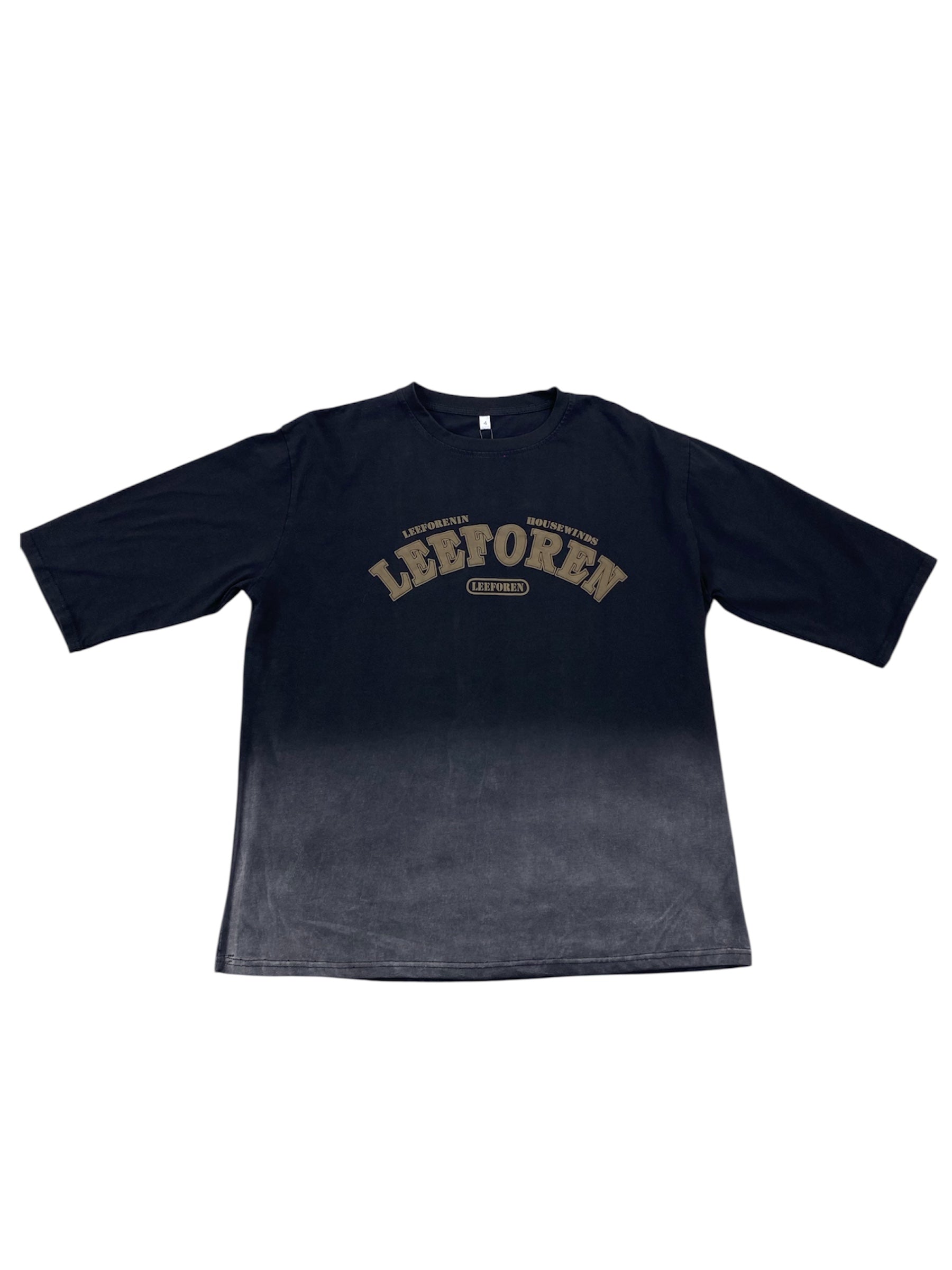 LEEFOREN TEE BLACK