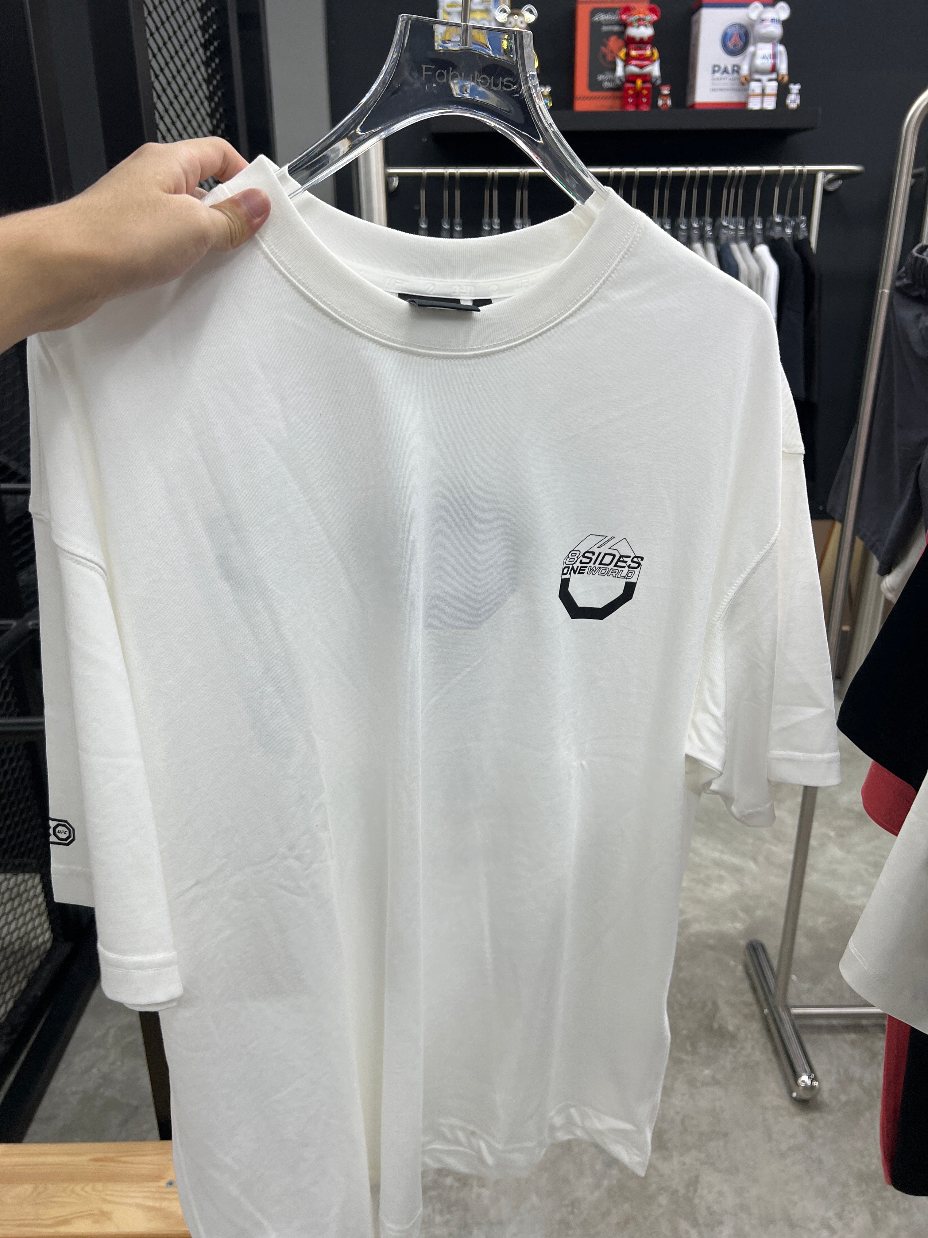 UFC TEE 003 WHITE