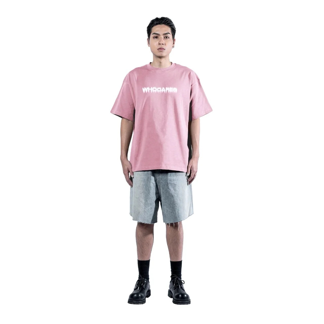 WHOCARES MOTION TEE PINK