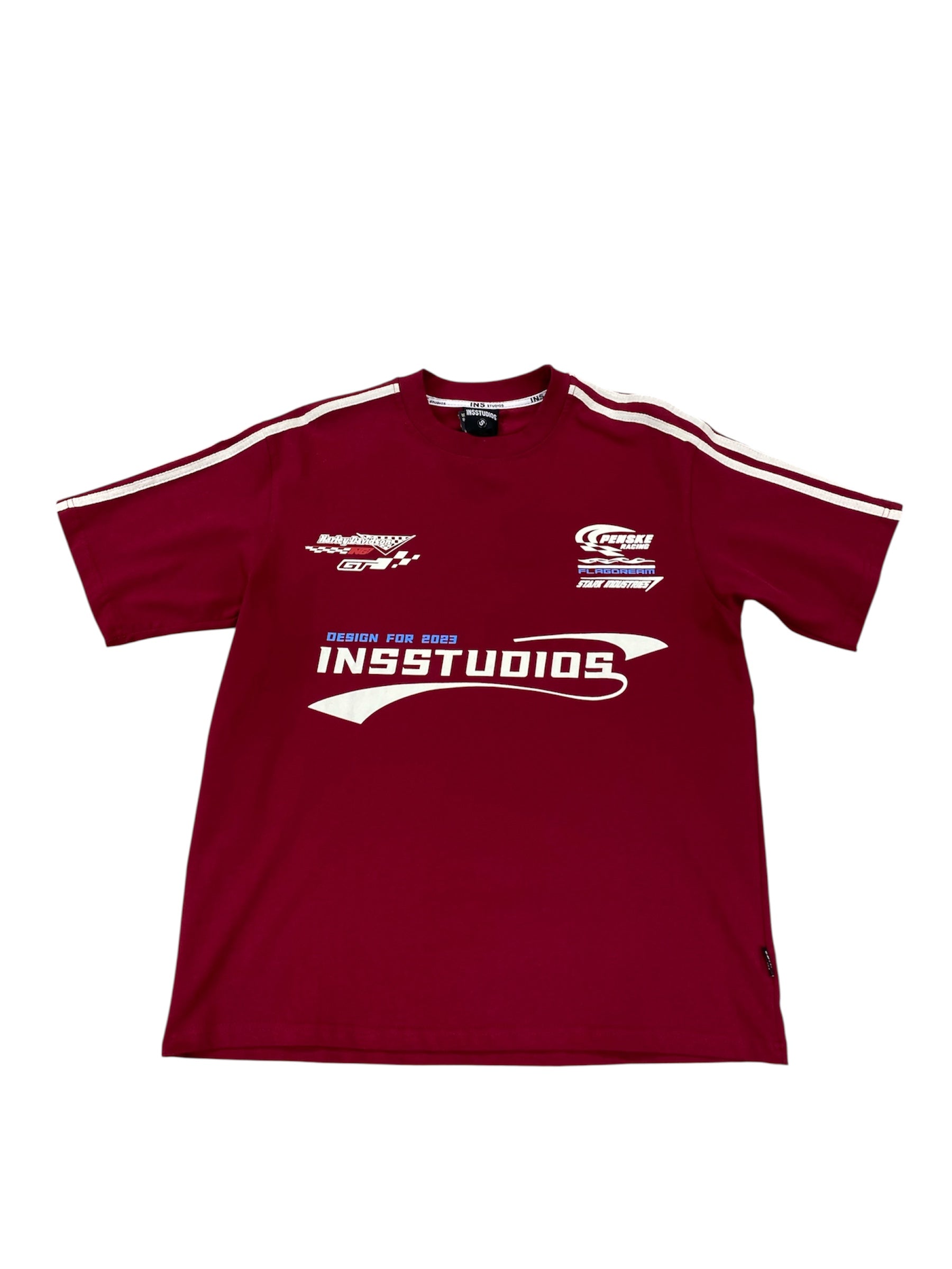 INS LINE RED TEE