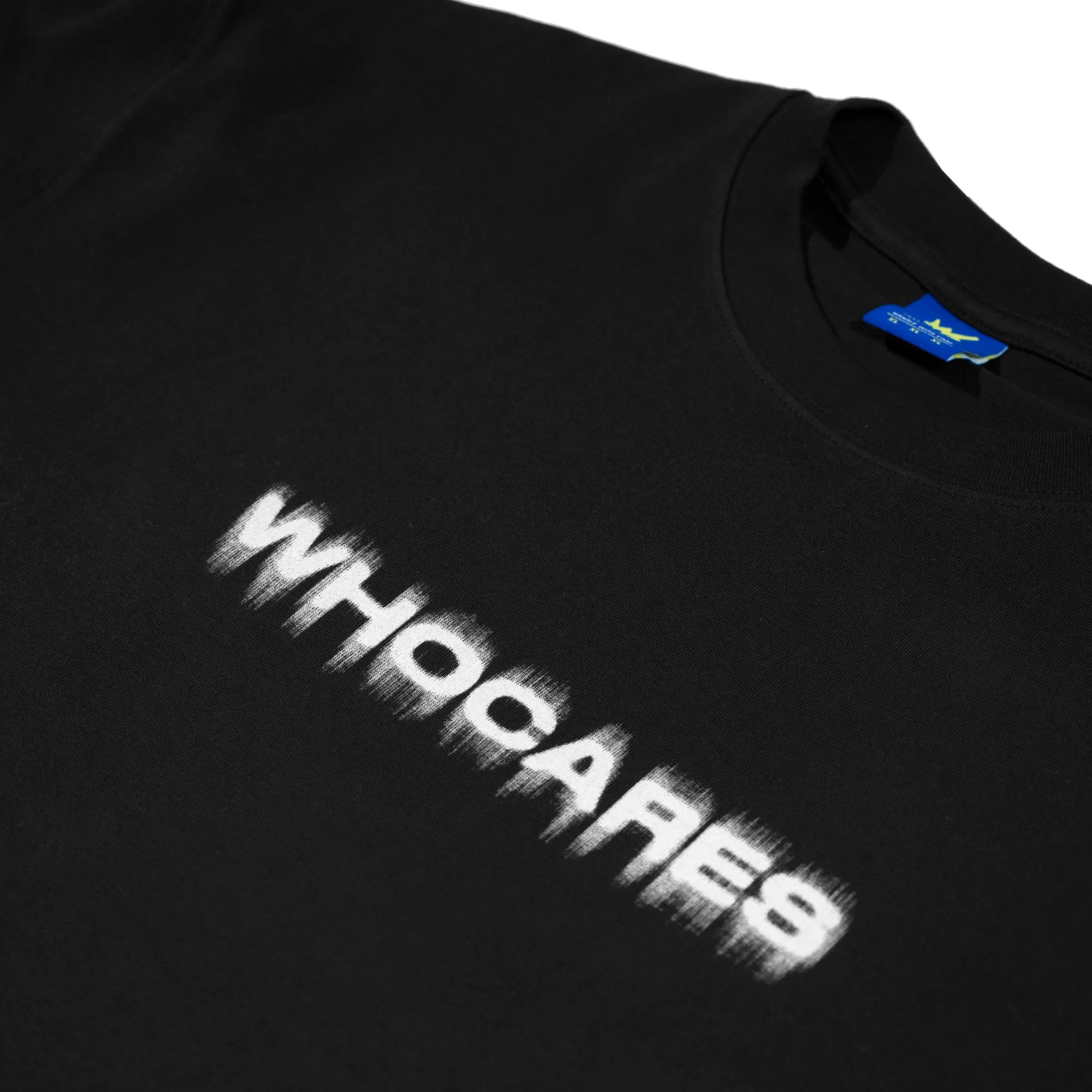WHOCARES MOTION TEE BLACK