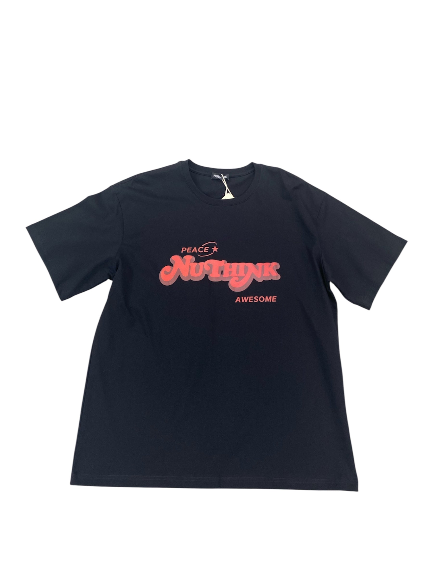 NUTHINK PEACE TEE BLACK