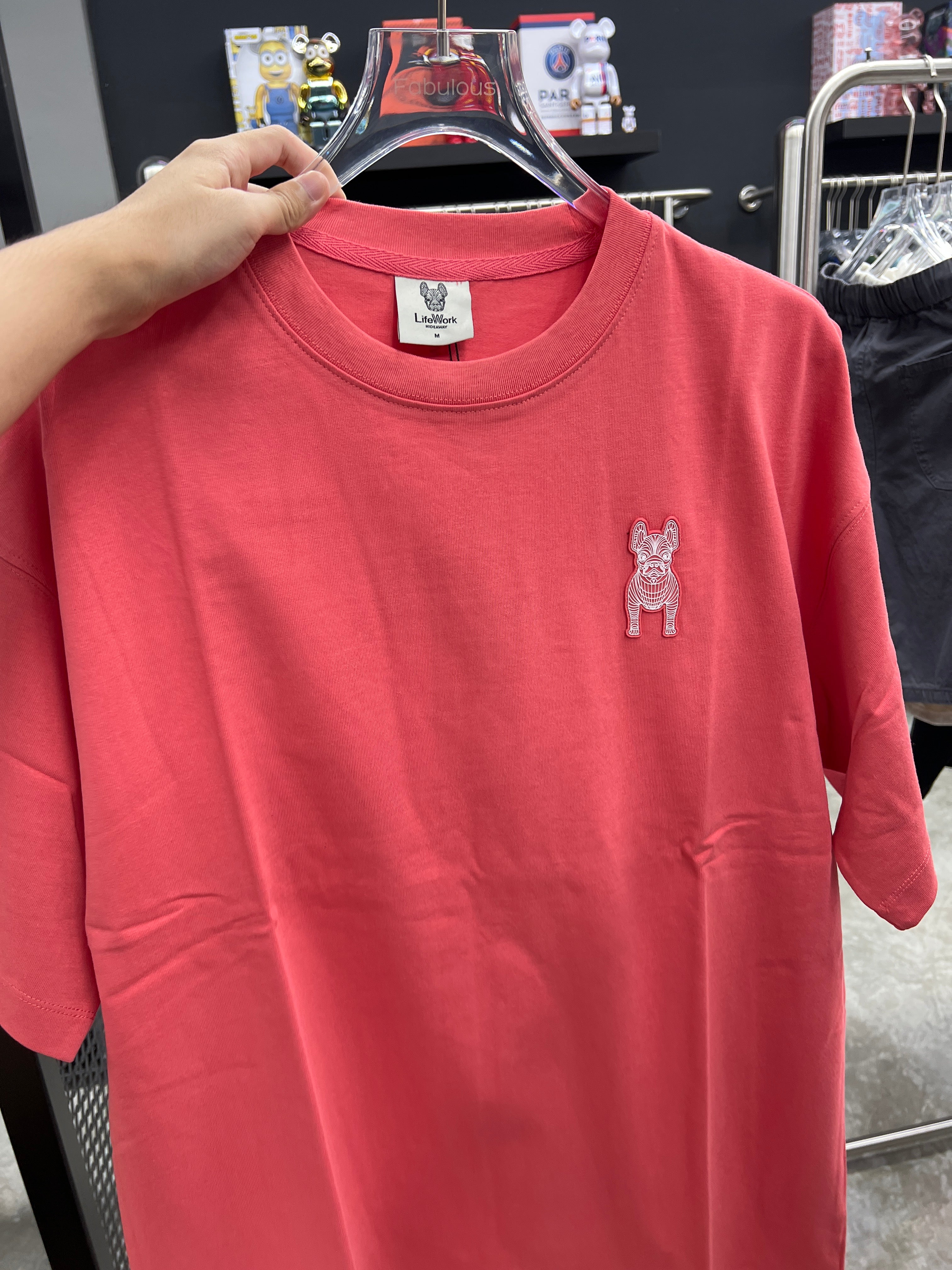 LIFEWORK TEE 001 PINK
