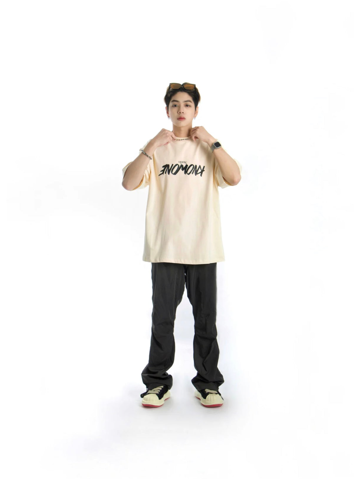 KNOWONE BASIC TEE BEIGE