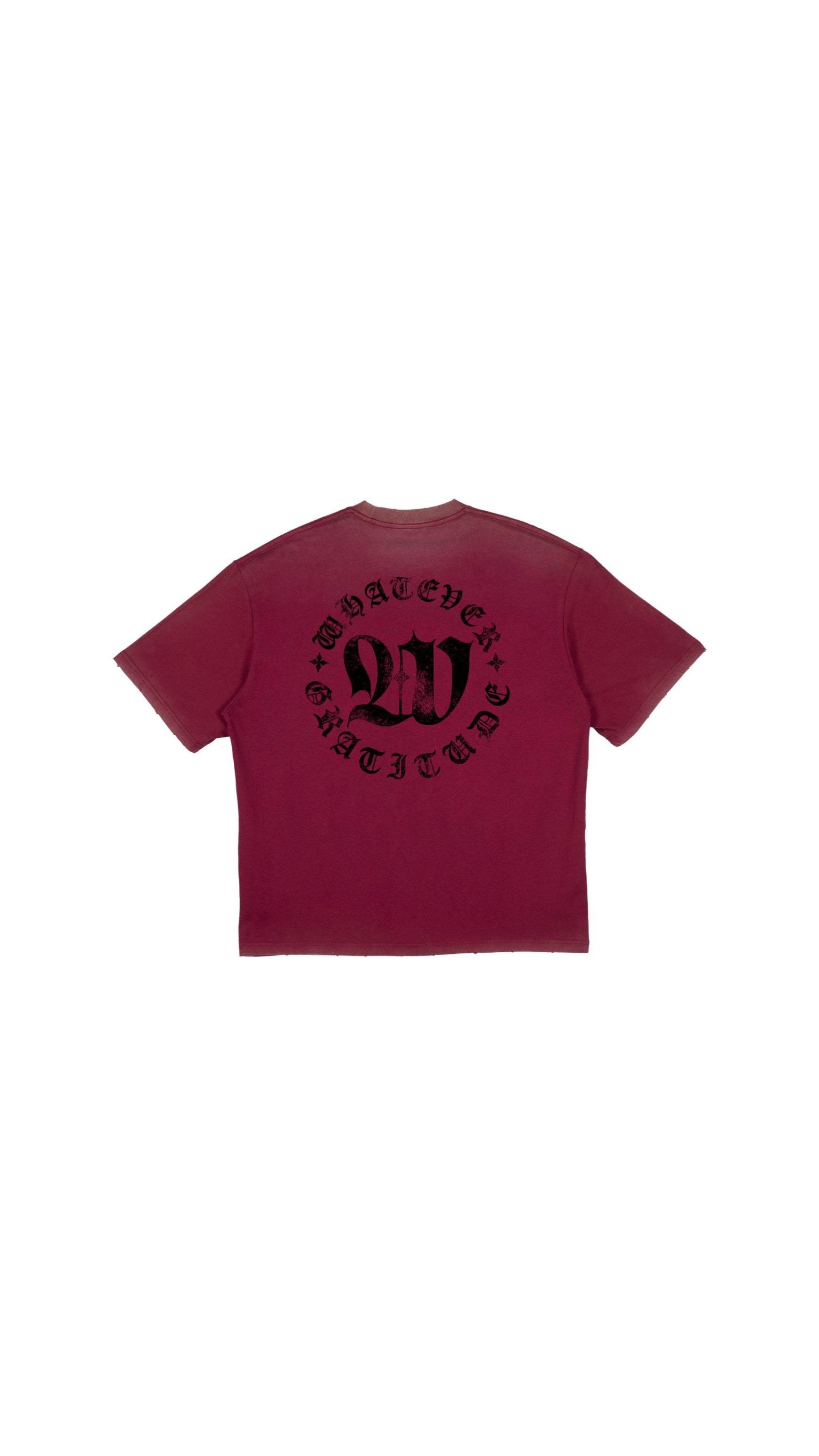 WHATEVER SPRIT RED TEE