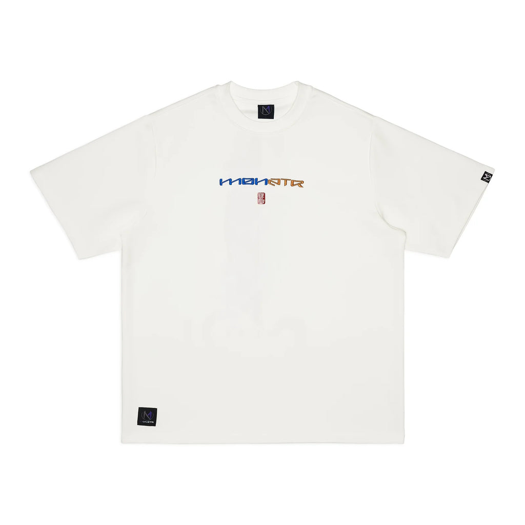MONZTR YIN YANG TEE WHITE