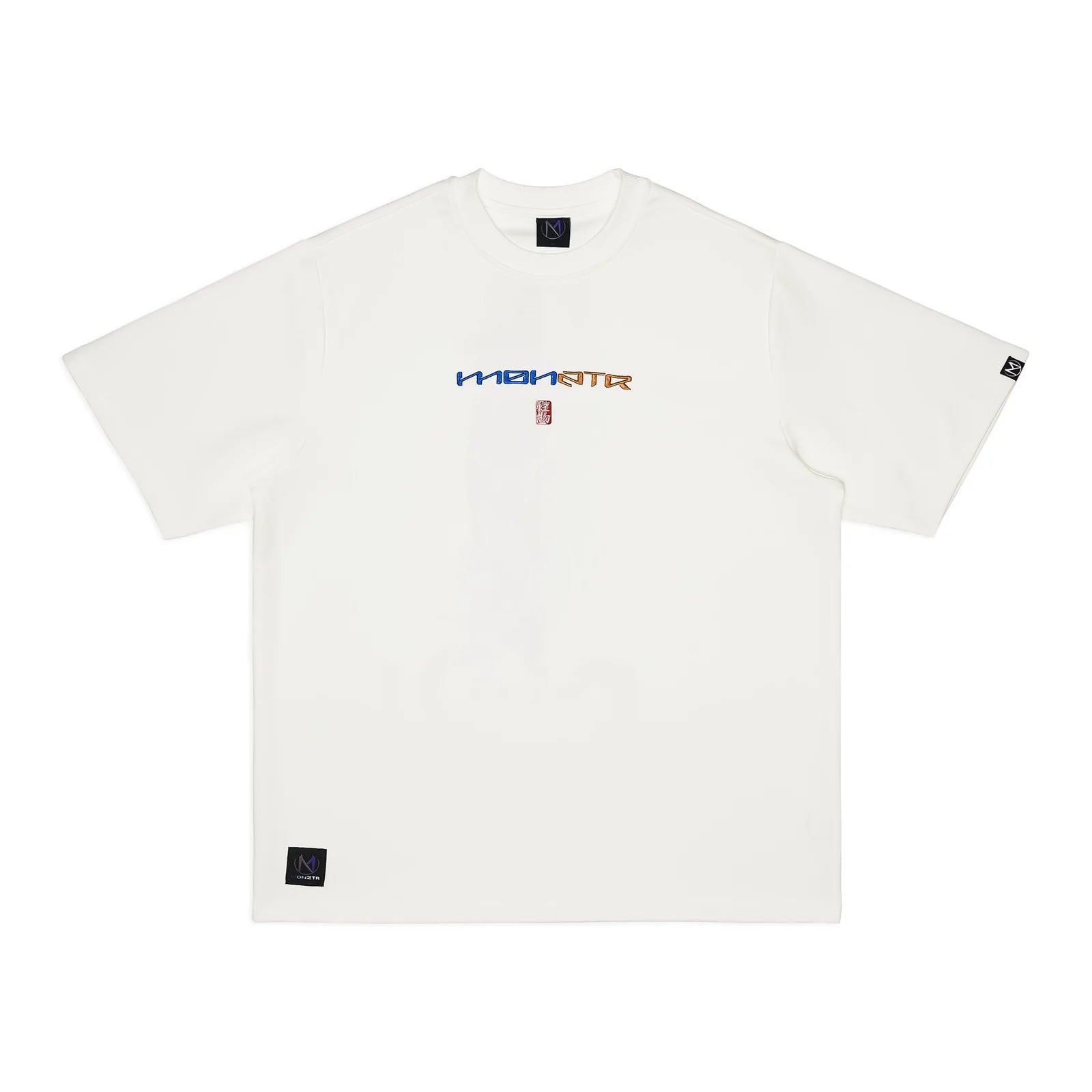 MONZTR YIN YANG TEE WHITE