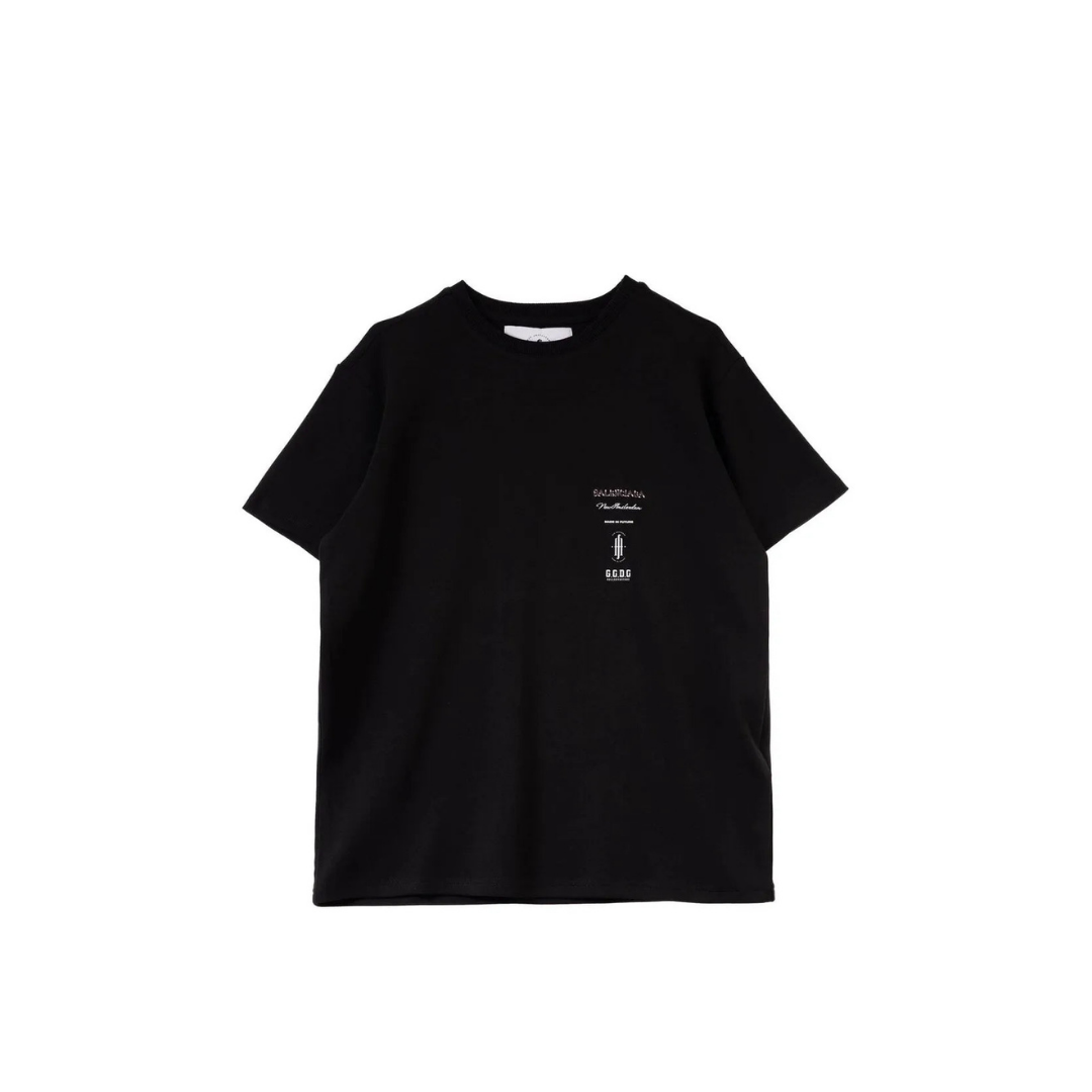 GCDC BALENCIAGA BACK TEE BLACK