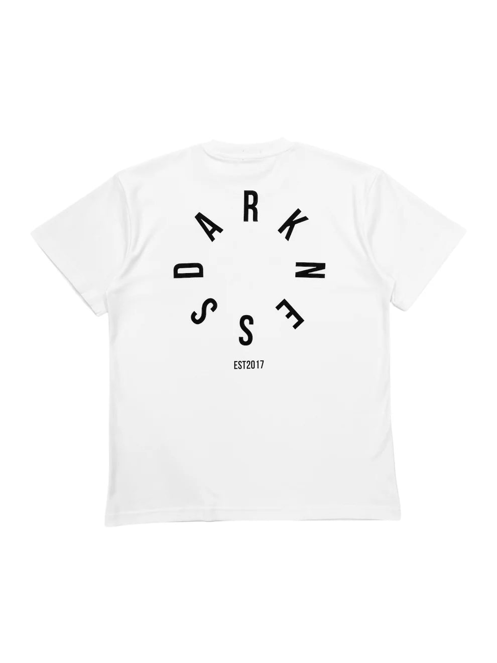 DARKNESS LUXE CIRCLE TEE WHITE