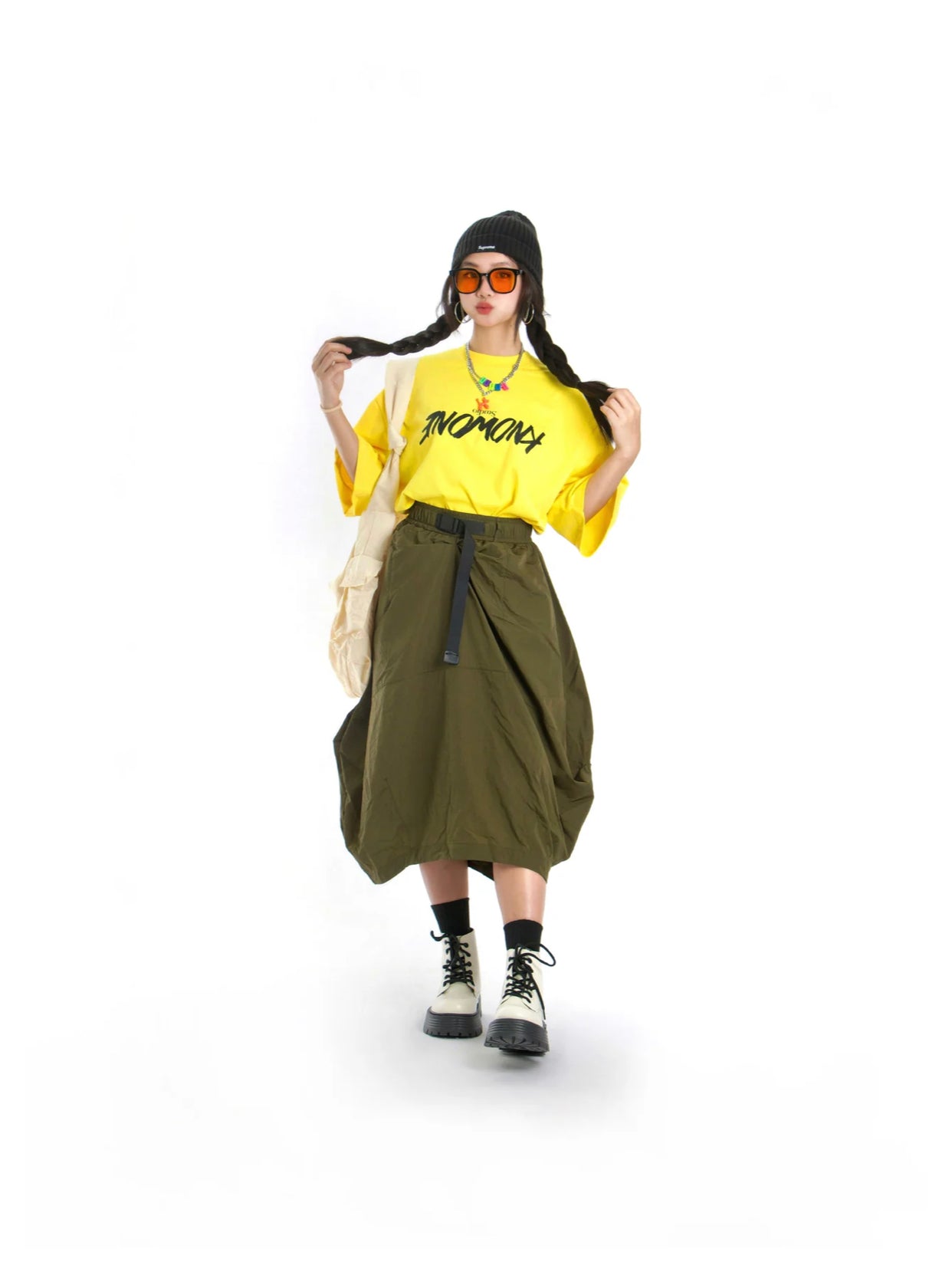 KNOWONE BASIC TEE YELLOW