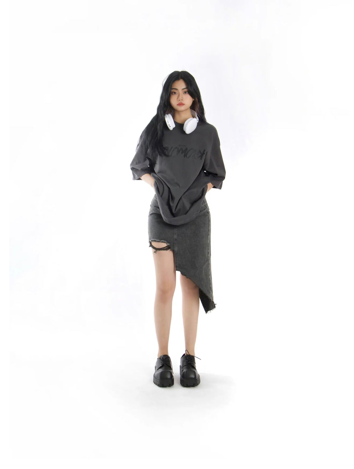 KNOWONE BASIC TEE SPACE GREY