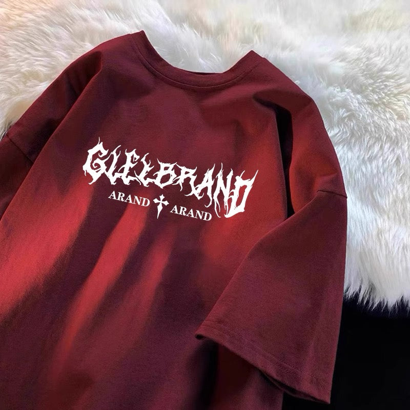 BRAND BRAND TEE RED
