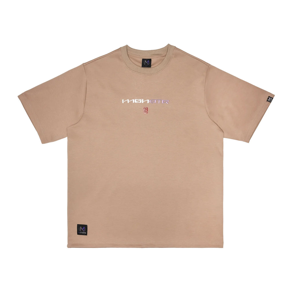 MONZTR YIN YANG TEE KHAKI
