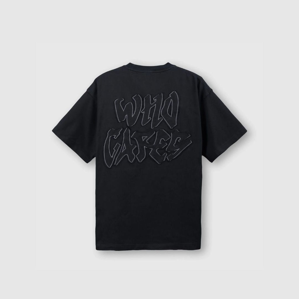 WHOCARES NO DOUBT TEE BLACK