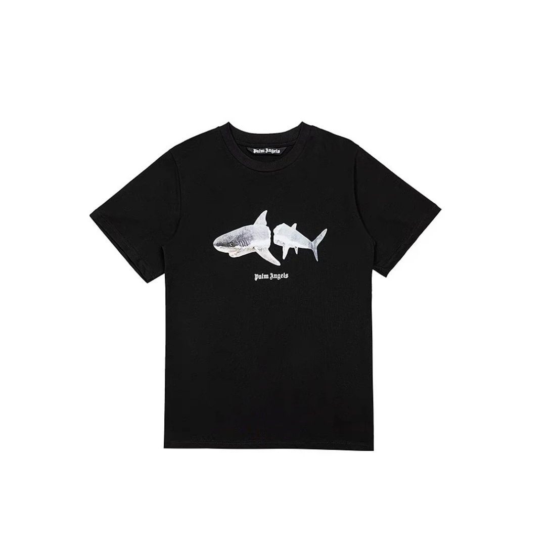 PALM ANGELS WHITE SHARK TEE