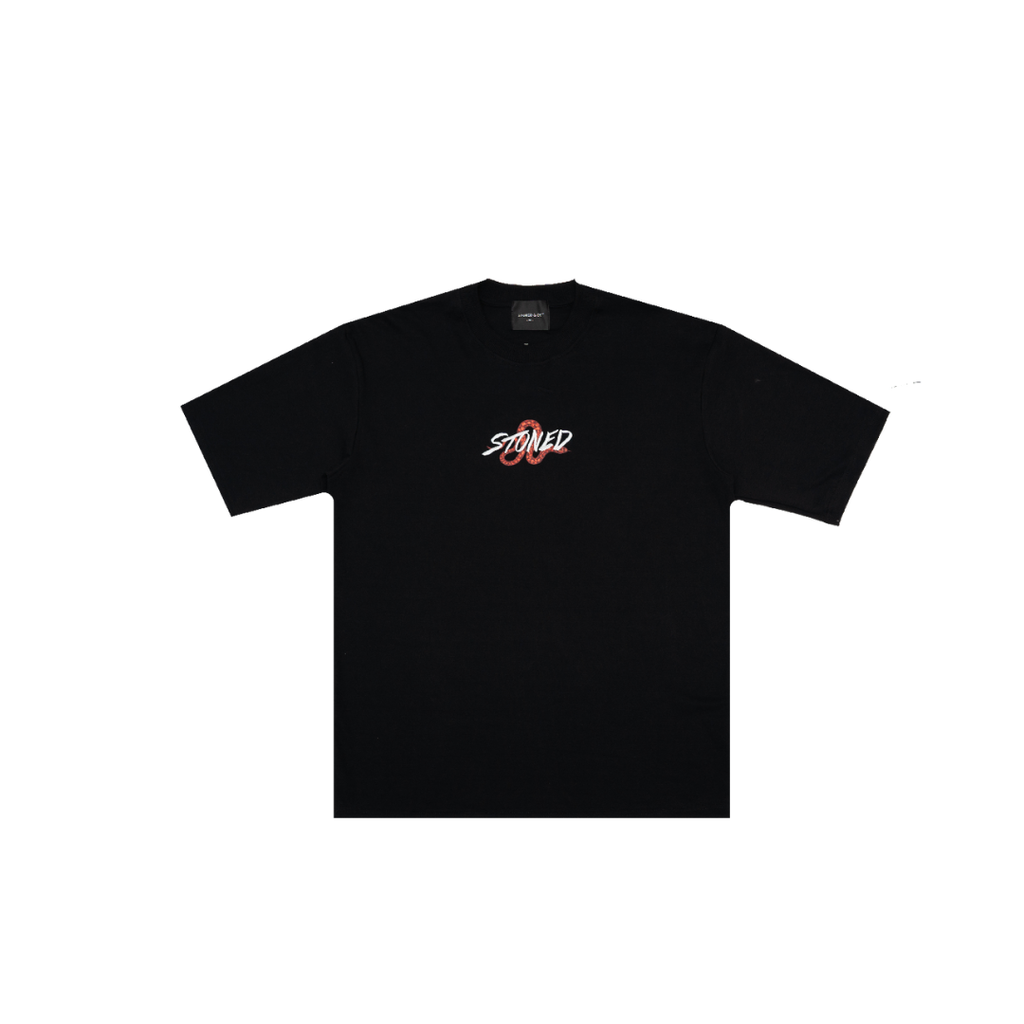 STONED HEXAGON BLACK