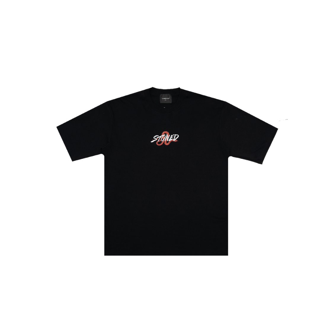 STONED HEXAGON BLACK