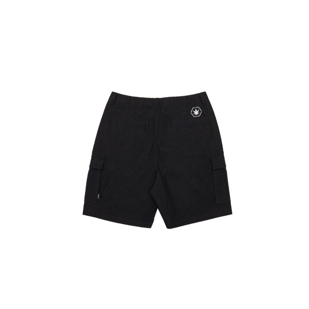 STONED CARGO SHORT BLACK