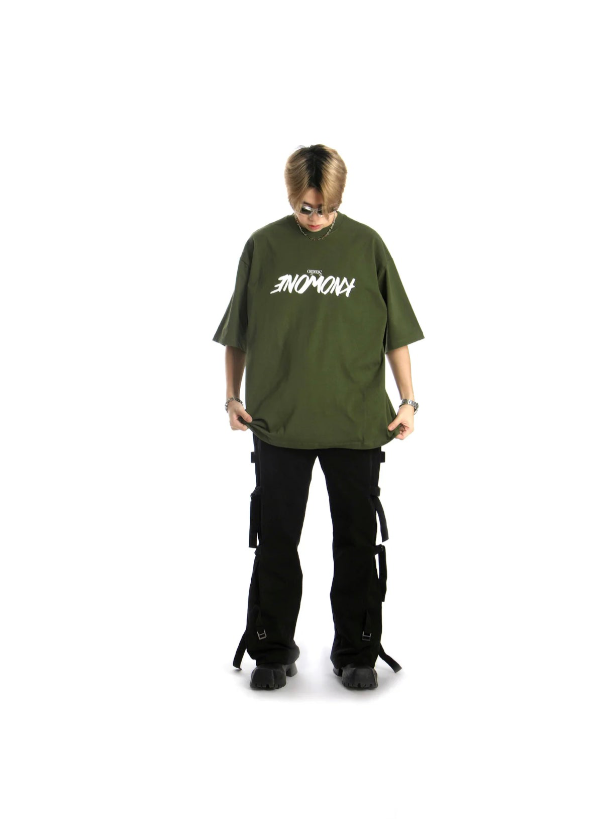 KNOWONE BASIC TEE OLIVE