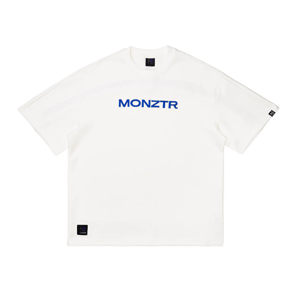 MONZTR STRAP TEE WHITE