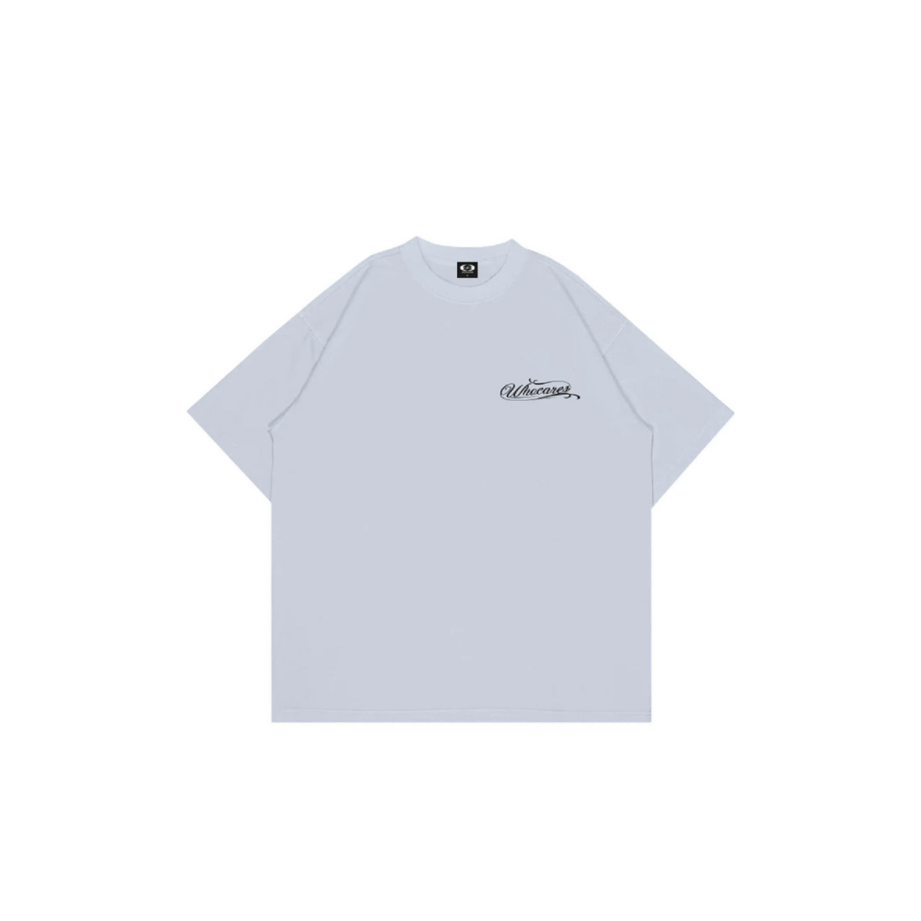 WHOCARE EMBLEM TEE GREY