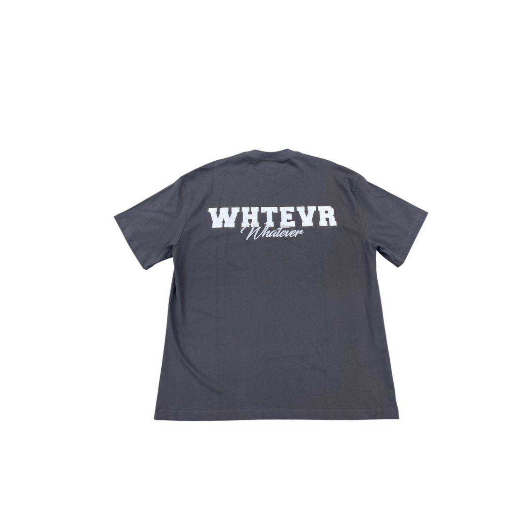WHATEVER COLOR TEE GREY