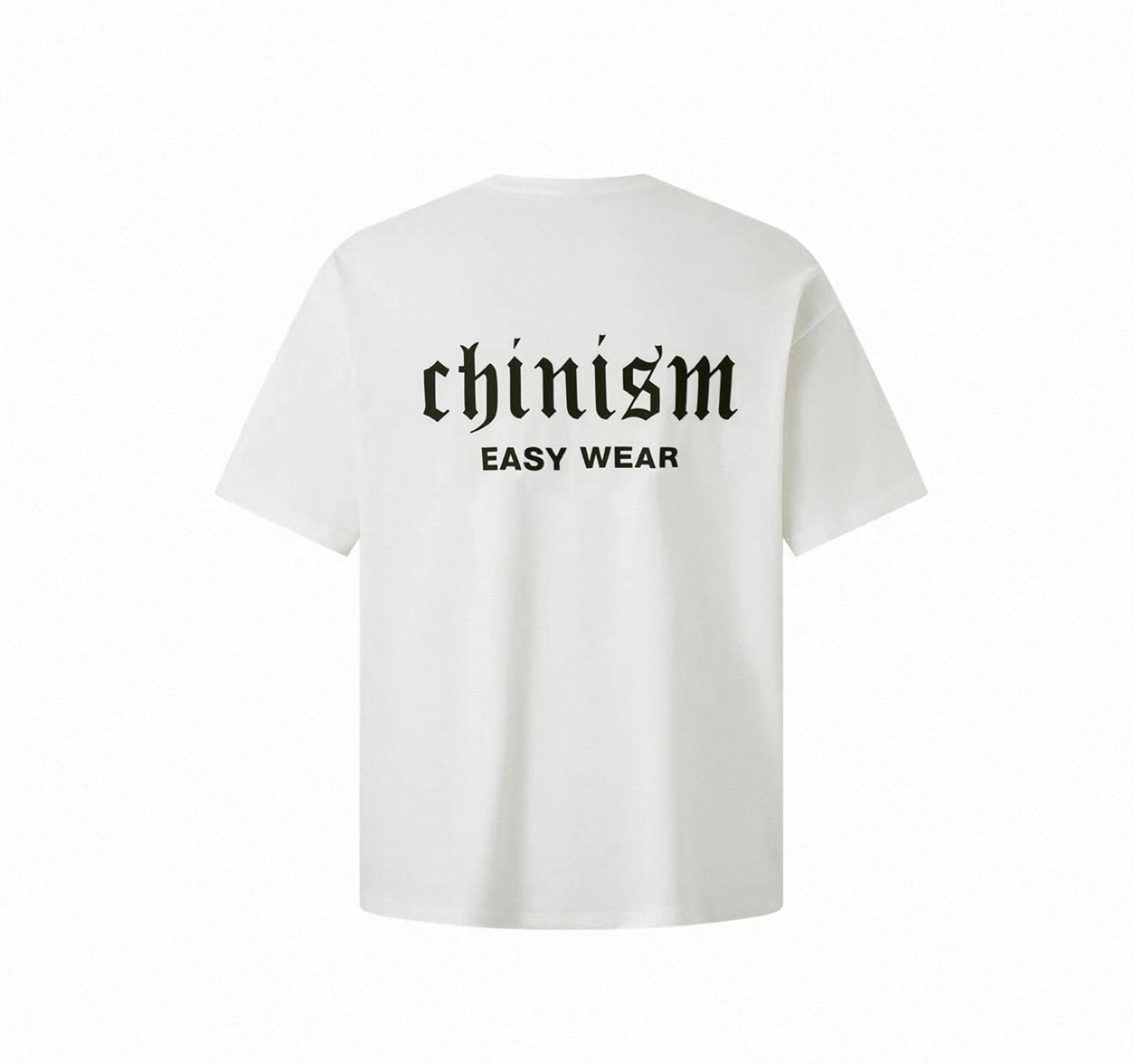 CHINISM CLASSIC LOGO TEE WHITE