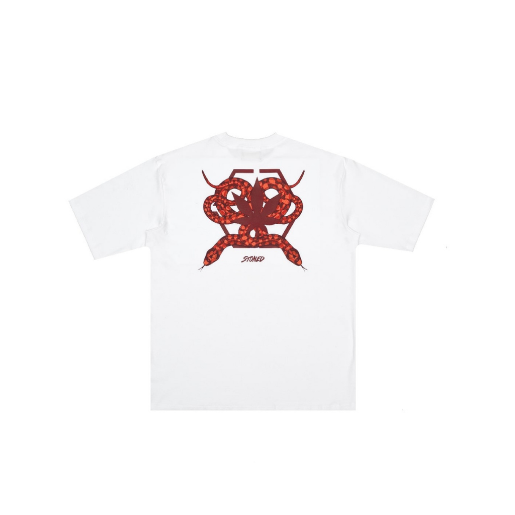 STONED HEXAGON WHITE