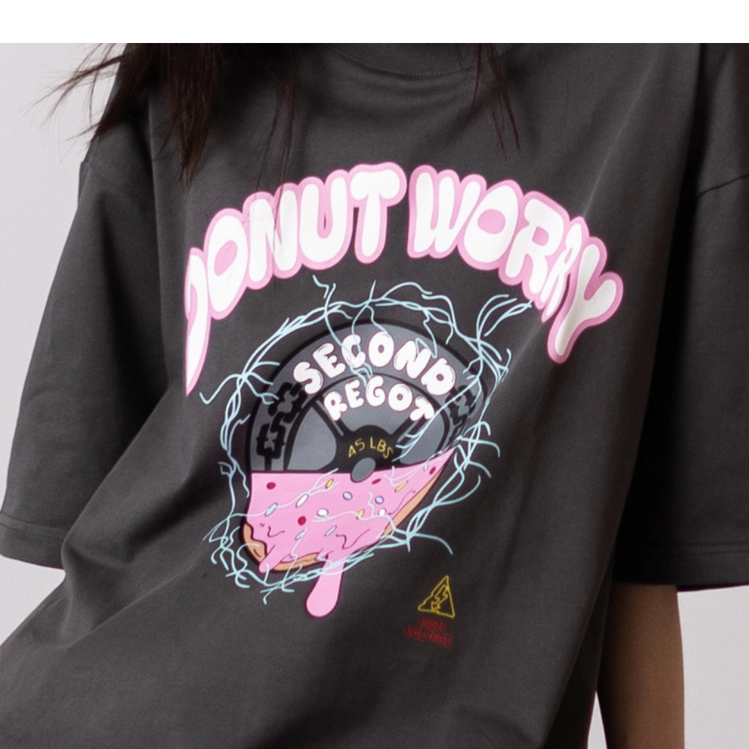 2ND DONUT WORRY GREY