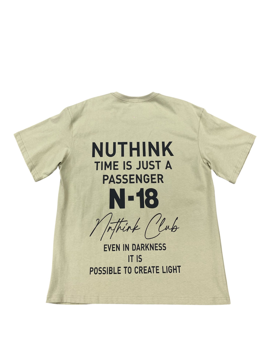 NUTHINK CLASSIC TEE GREEN