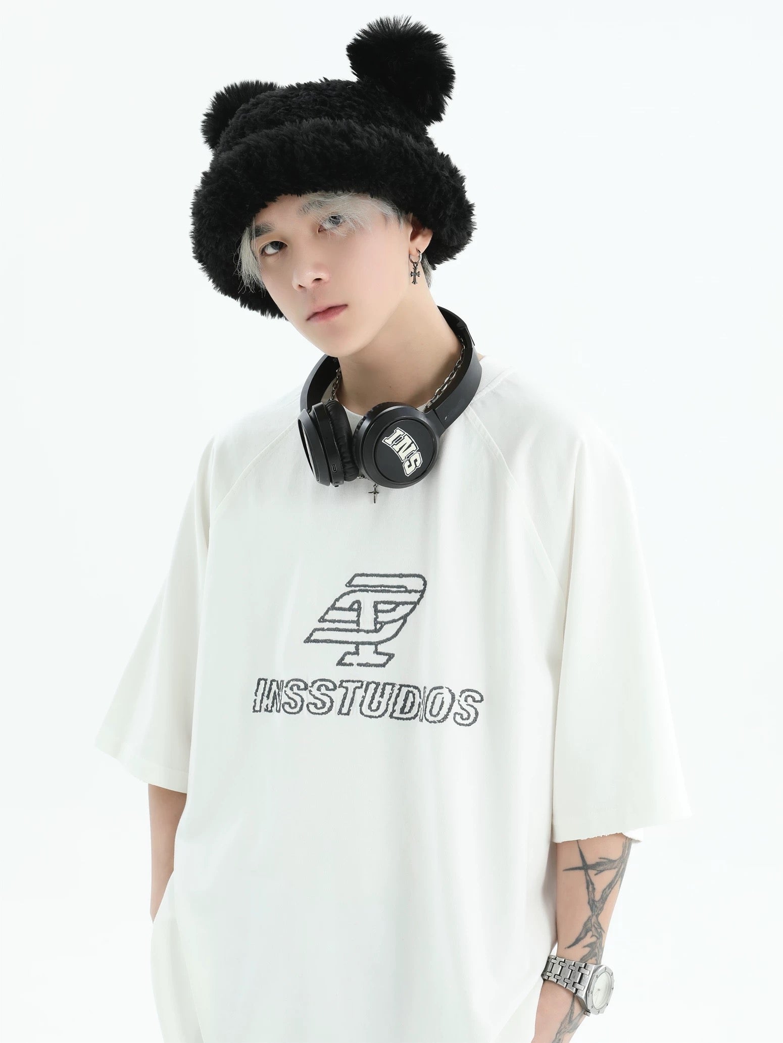 INS MP EMBRDB WHITE TEE
