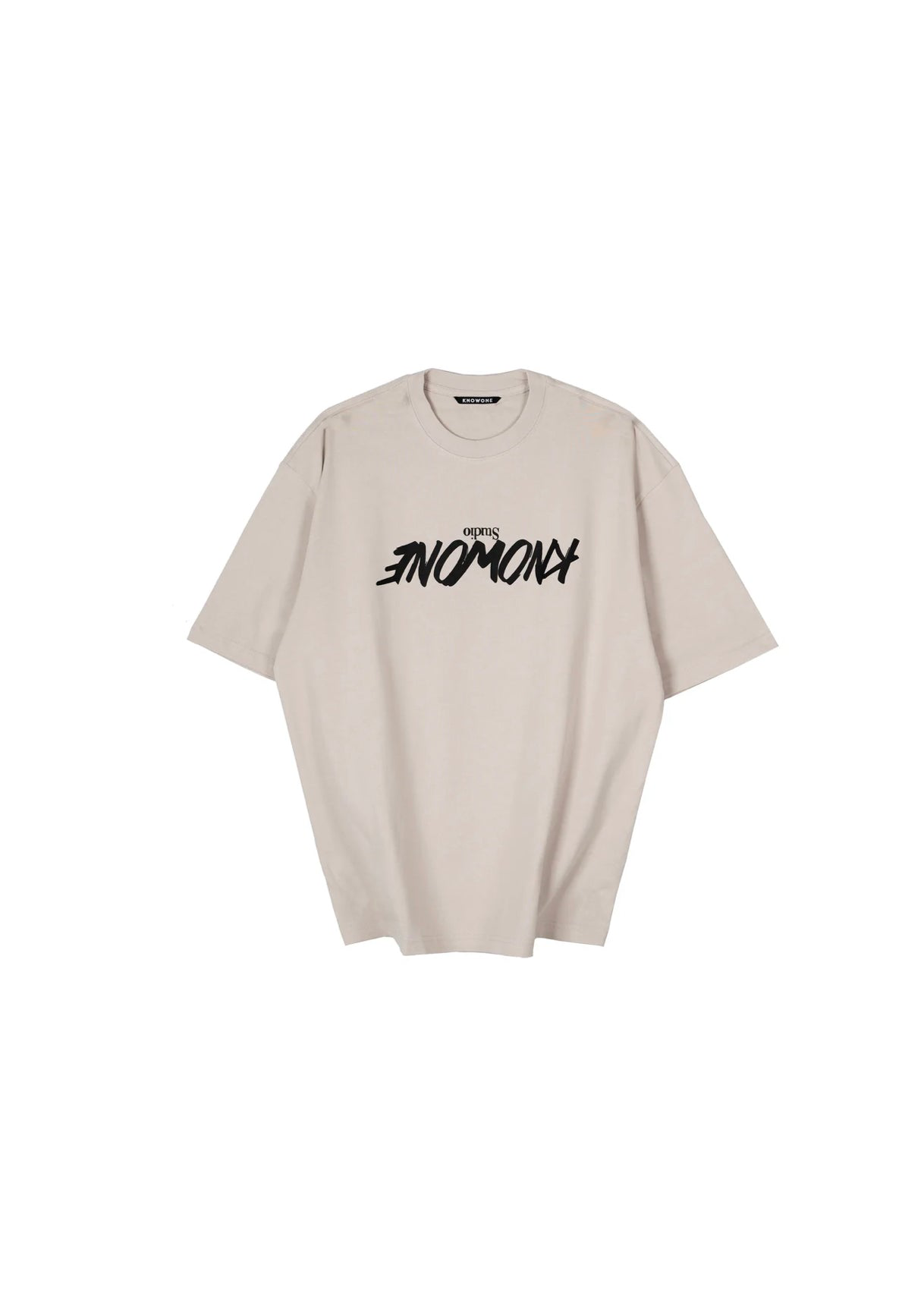 KNOWONE BASIC TEE ALMOND