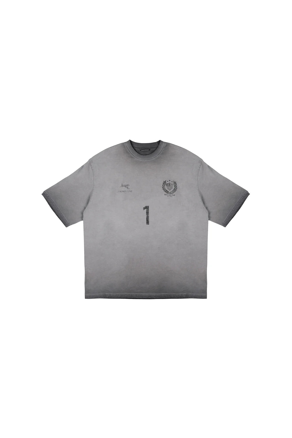 KNOWONE FOOTBALL TEE GREY