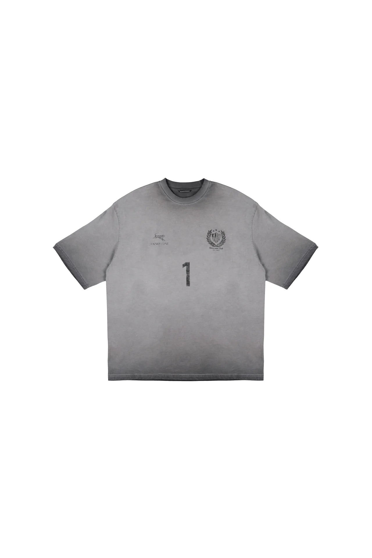 KNOWONE FOOTBALL TEE GREY