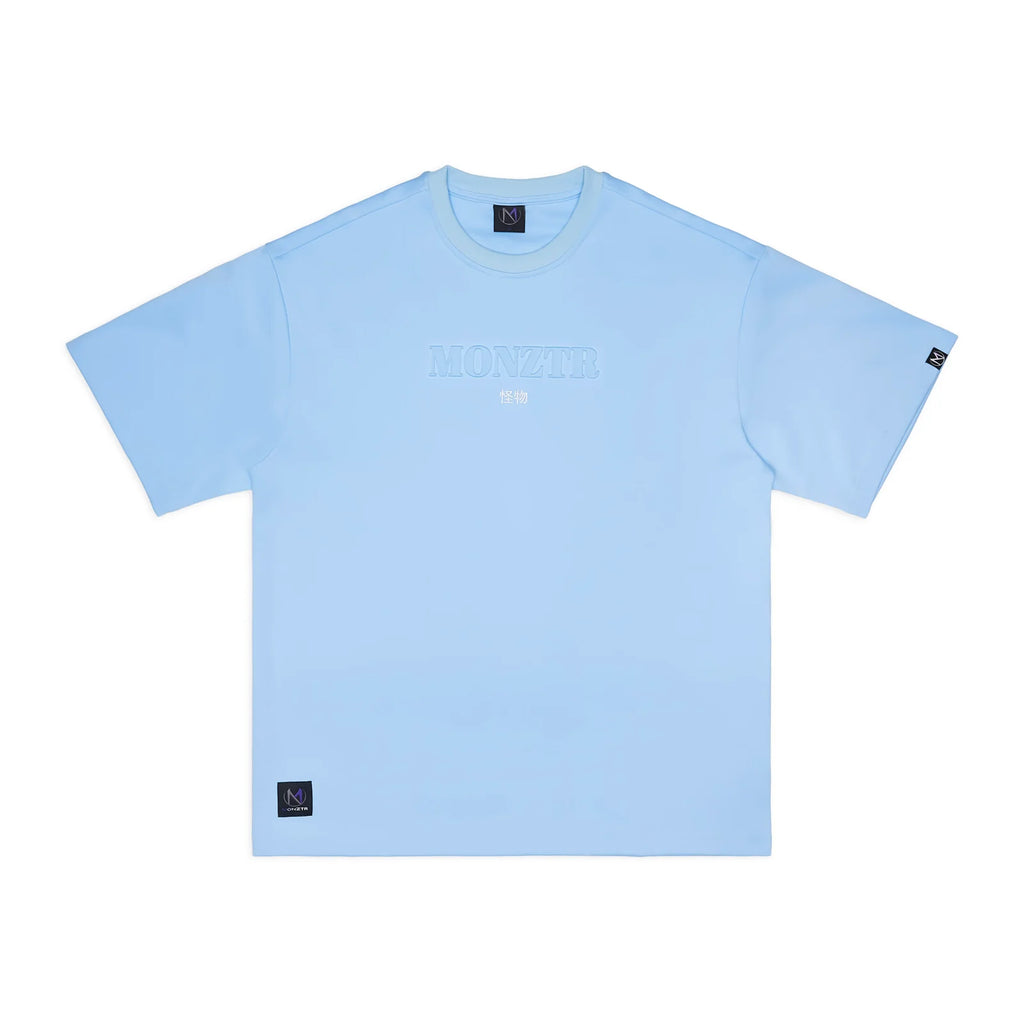 MONZTR PUFF TEE BLUE