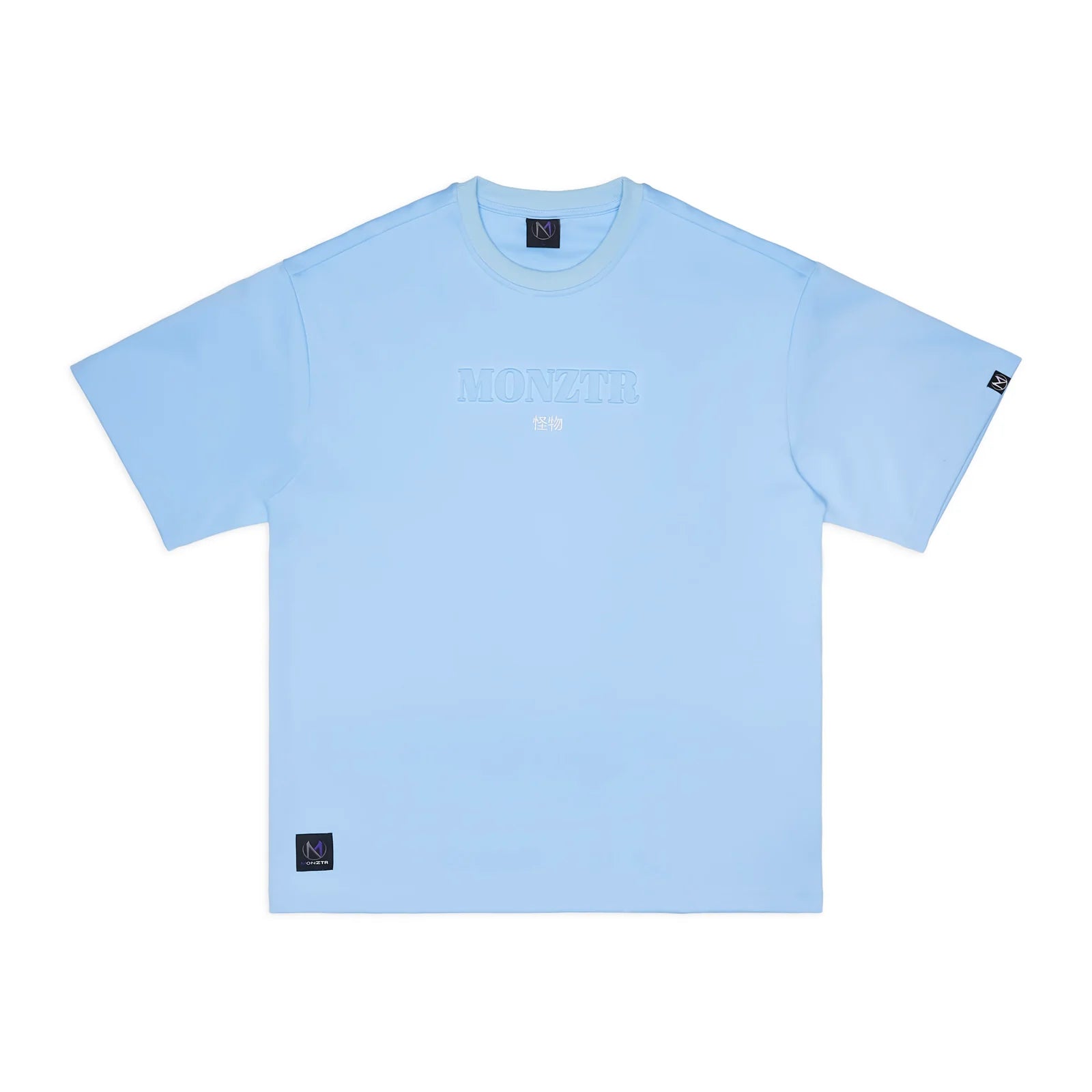 MONZTR PUFF TEE BLUE