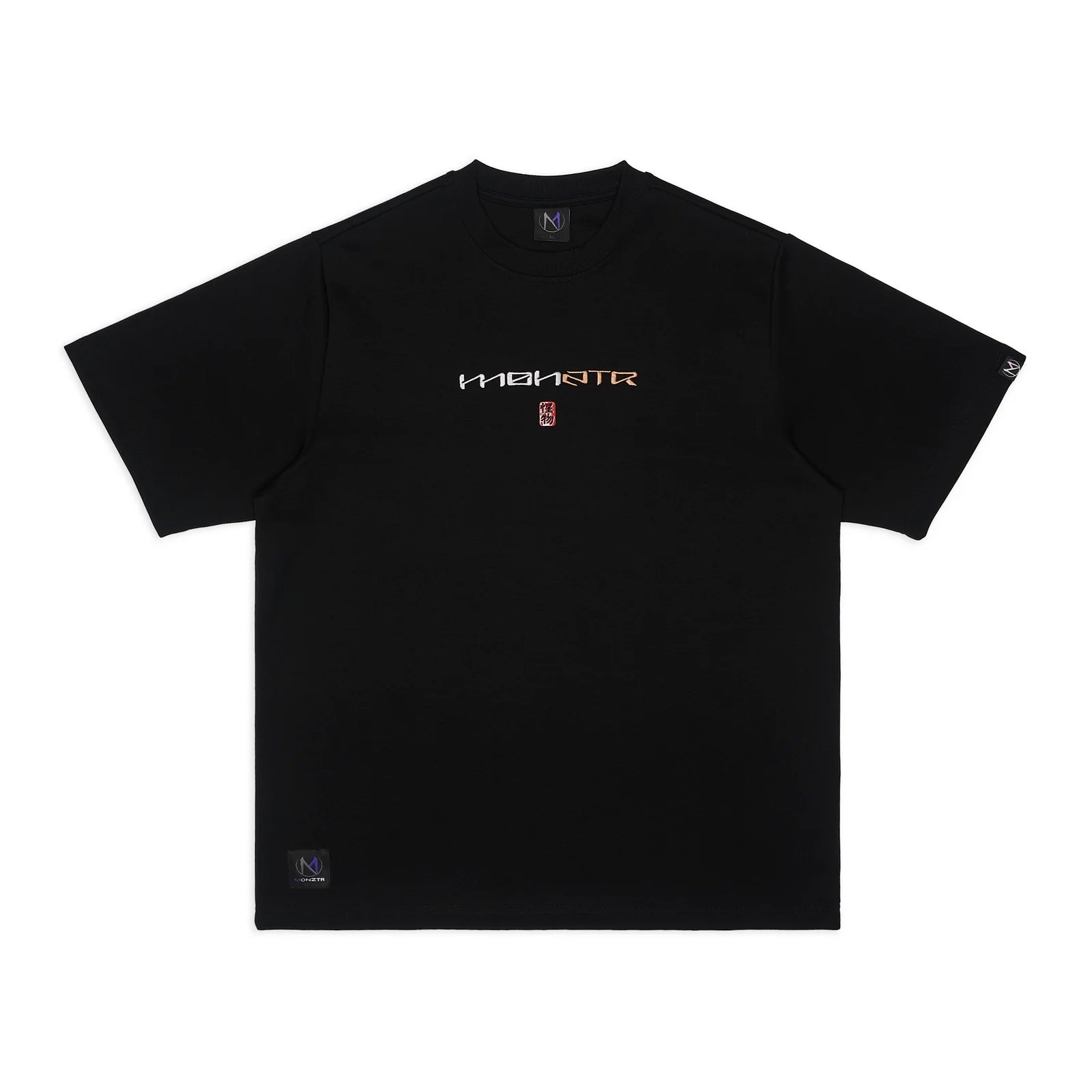 MONZTR YIN YANG TEE BLACK
