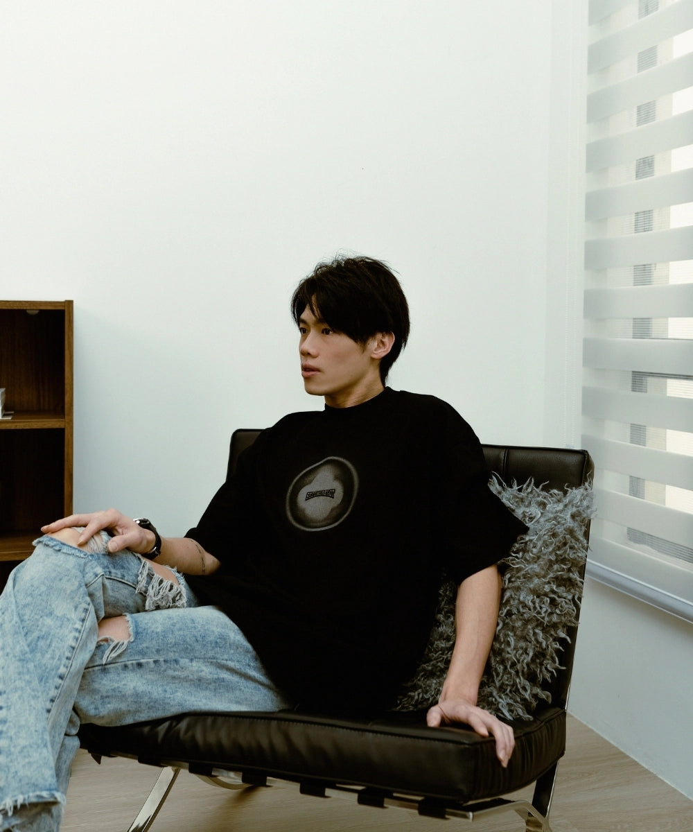 2ND DYNAMIC LOGO TEE BLACK