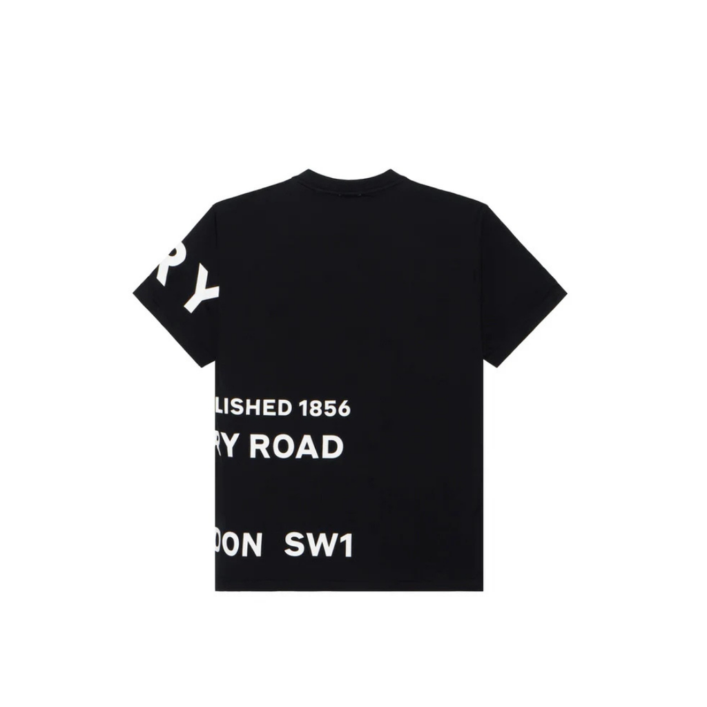 BURBERRY 3D BIG LOGO TEE BLACK