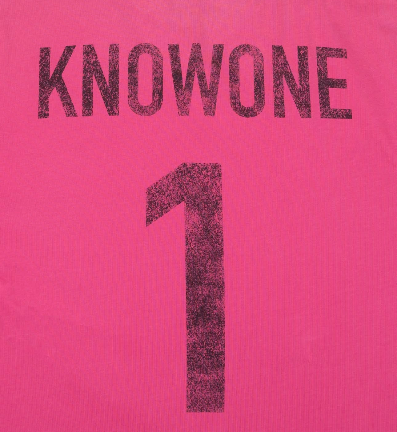 KNOWONE FOOTBALL TEE PINK