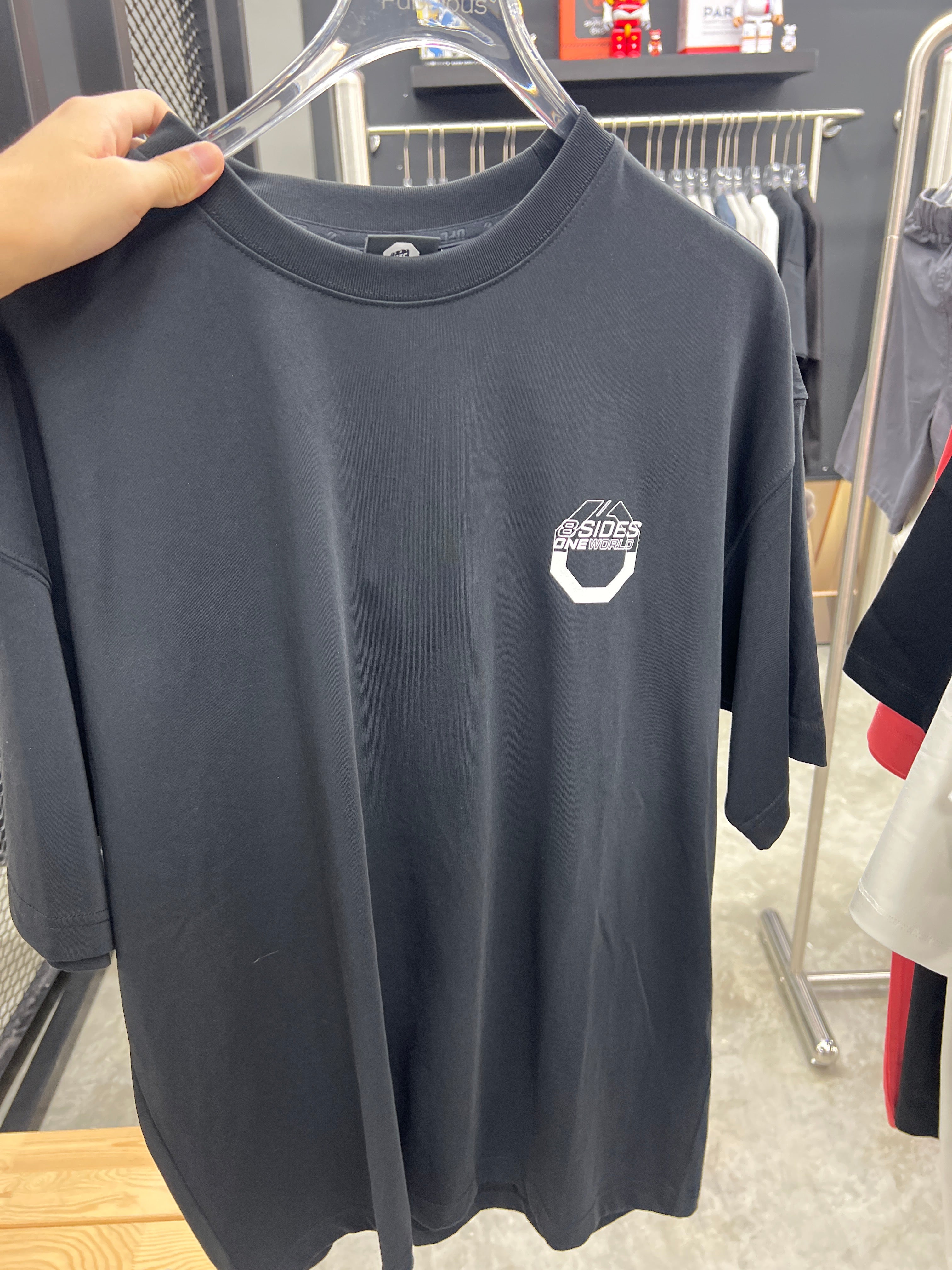 UFC TEE 002 BLACK