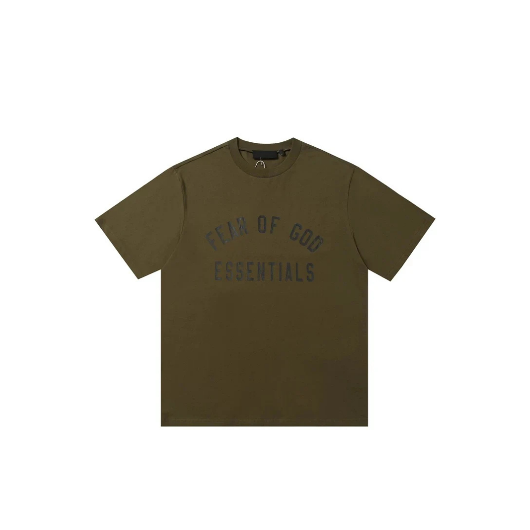 ESS JER CREW TEE OLIVE