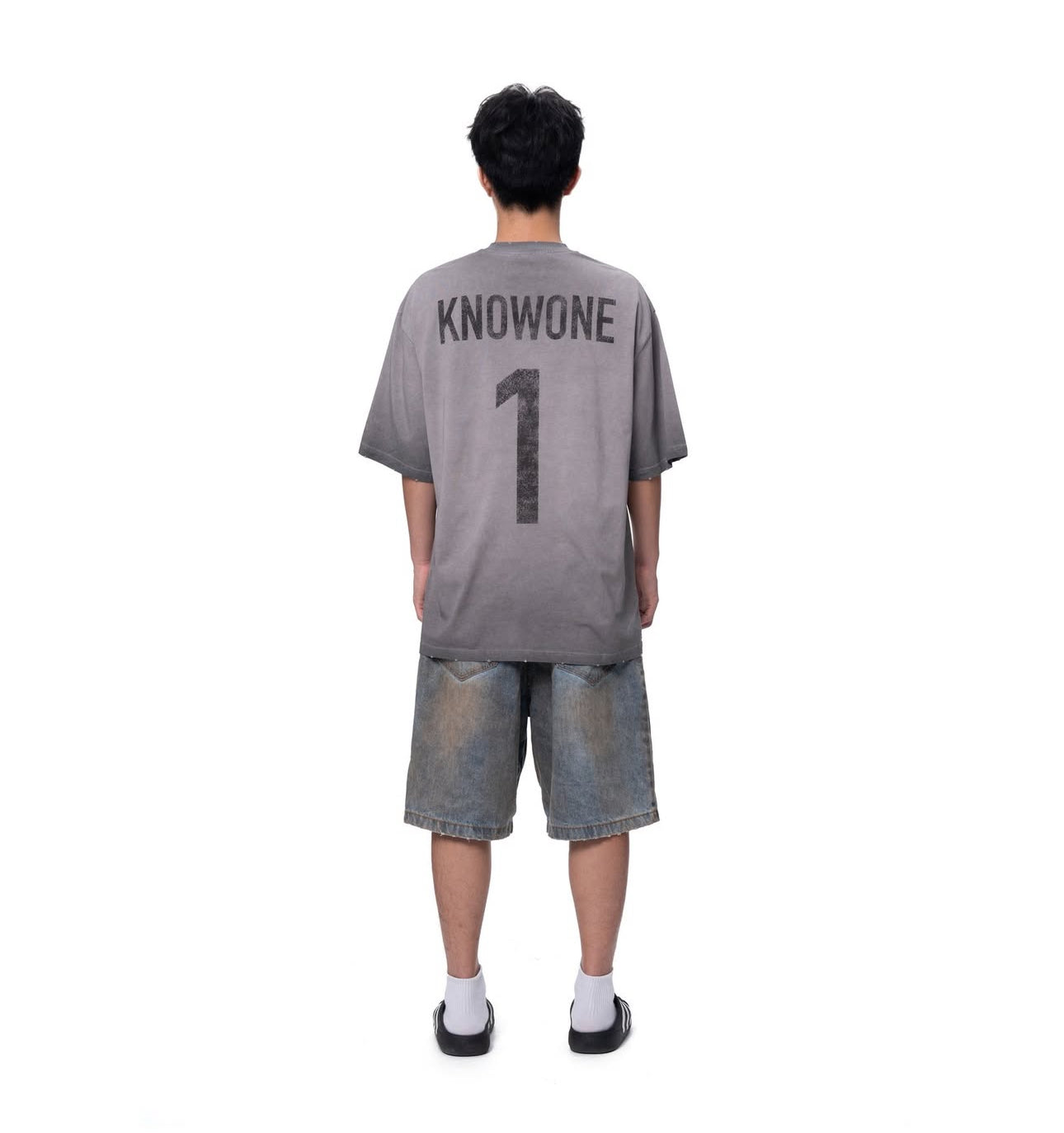 KNOWONE FOOTBALL TEE GREY