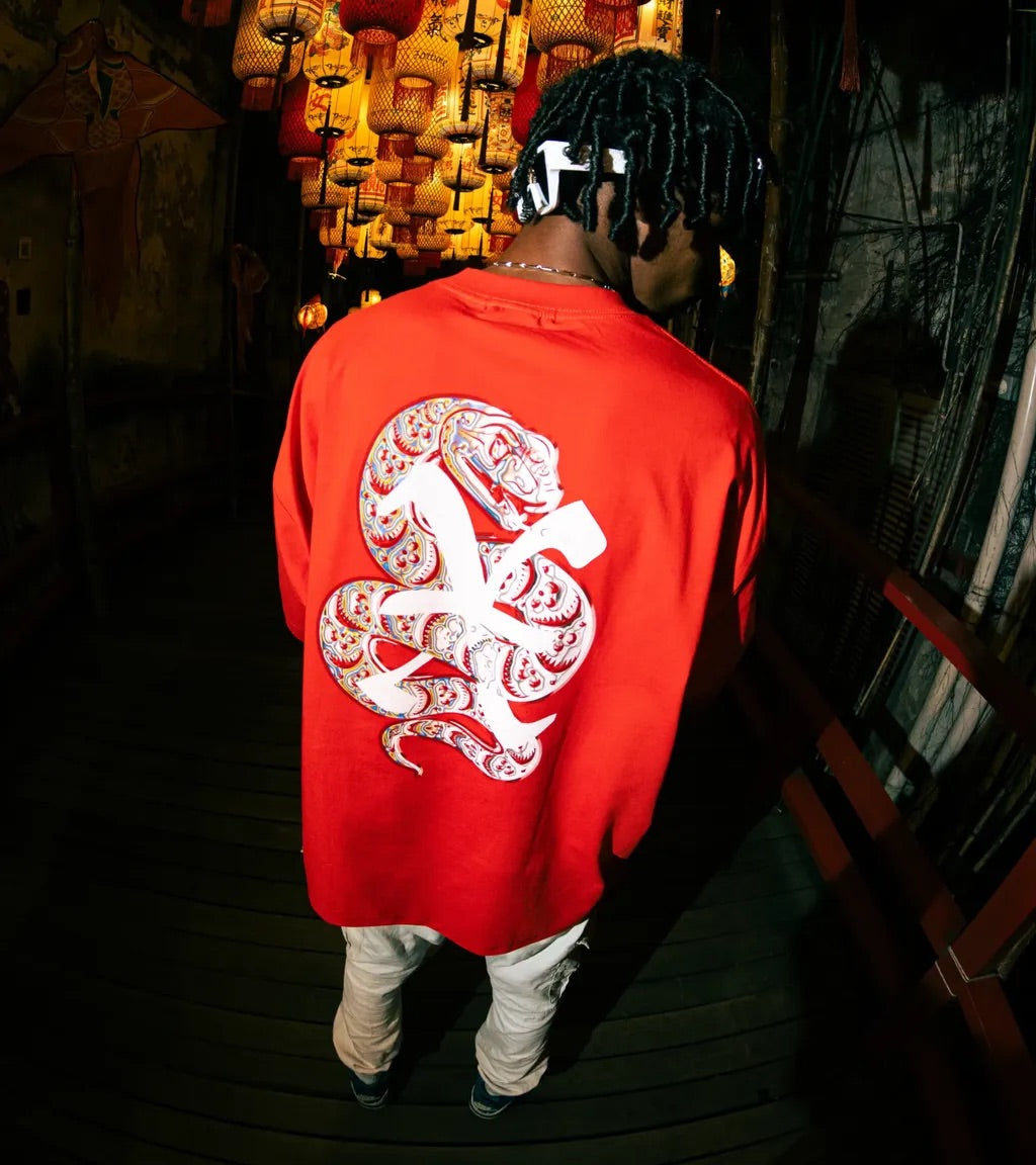 LUXLI SNAKE SERIES TEE