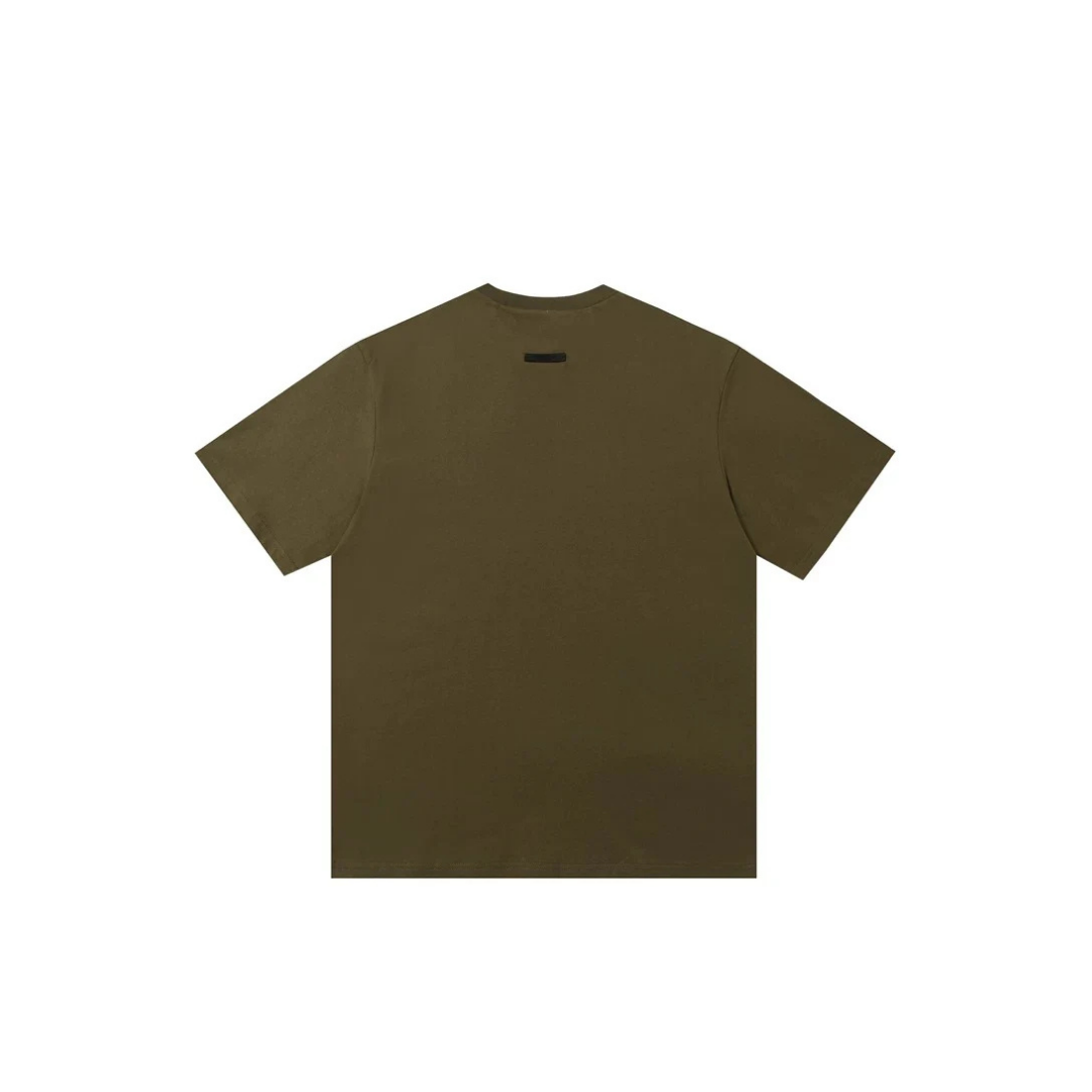 ESS JER CREW TEE OLIVE