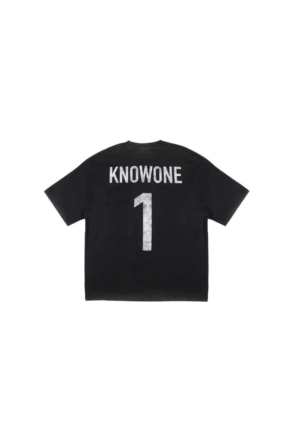 KNOWONE FOOTBALL TEE BLACK