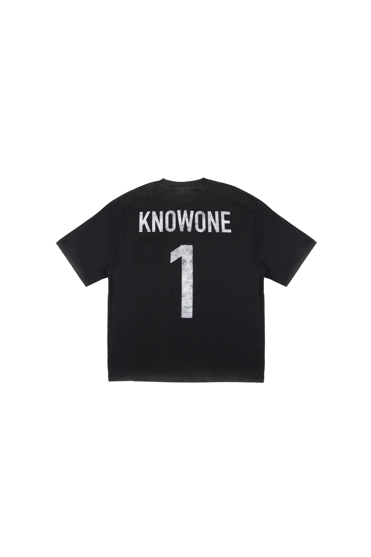 KNOWONE FOOTBALL TEE BLACK